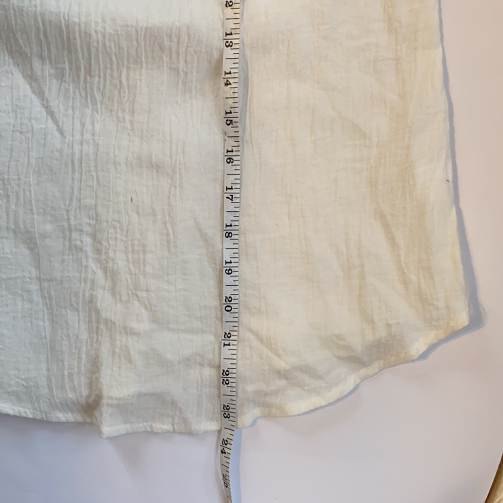 Hayden Los Angeles Embroidered Tieneck Peasant Top Size S - Picture 5 of 12